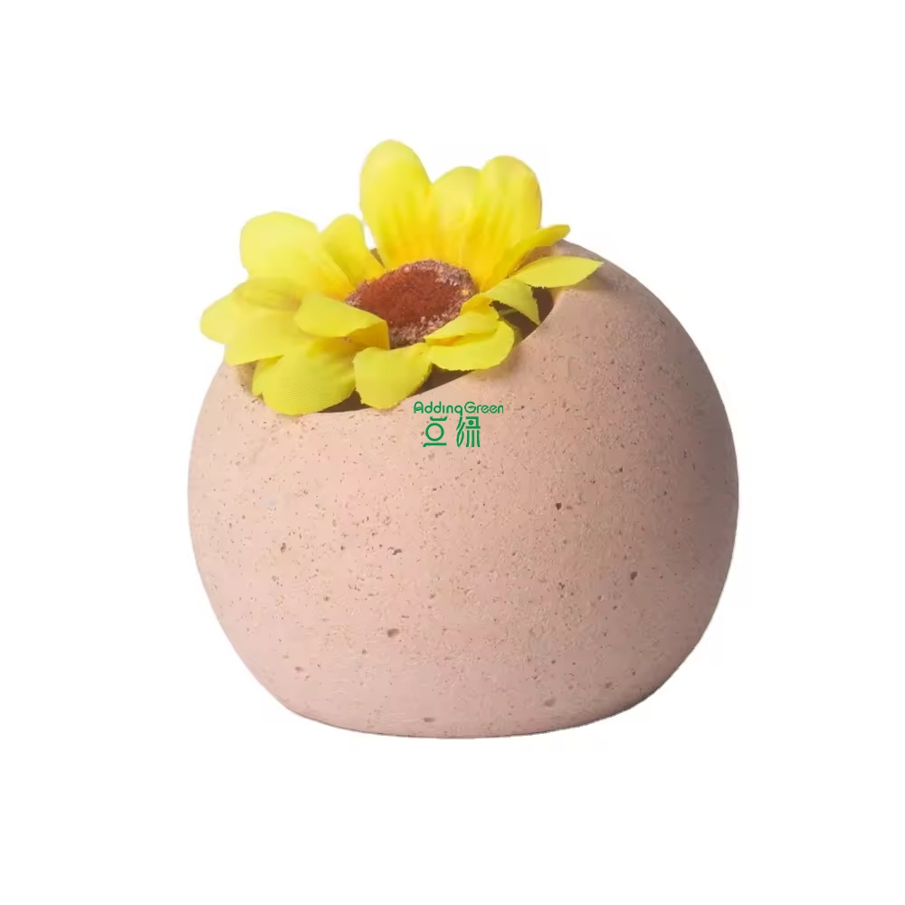 Modern Design pot home tabletop decoration simulation plant pot for plants garden decor concrete flower pots planters