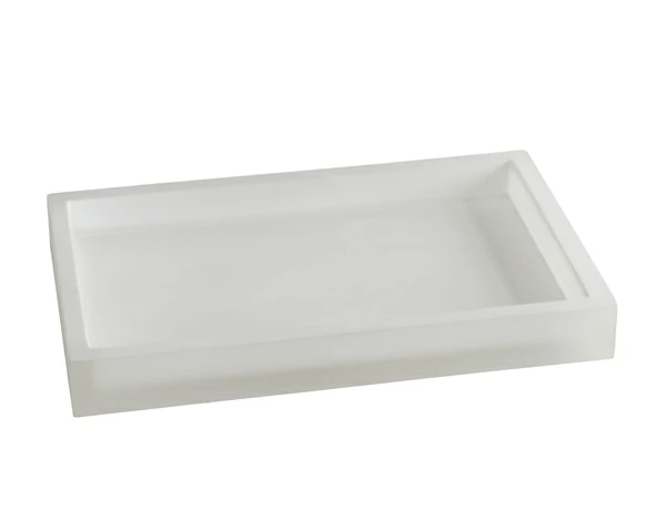 7 Pieces Resin Bathroom Accessories Set Pure White for Choosing for Home Using and Hotel Using